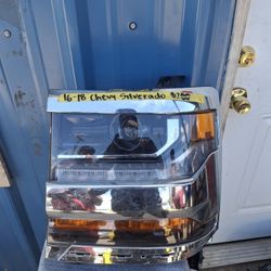 16-18 Chevrolet Silverado Headlight LH