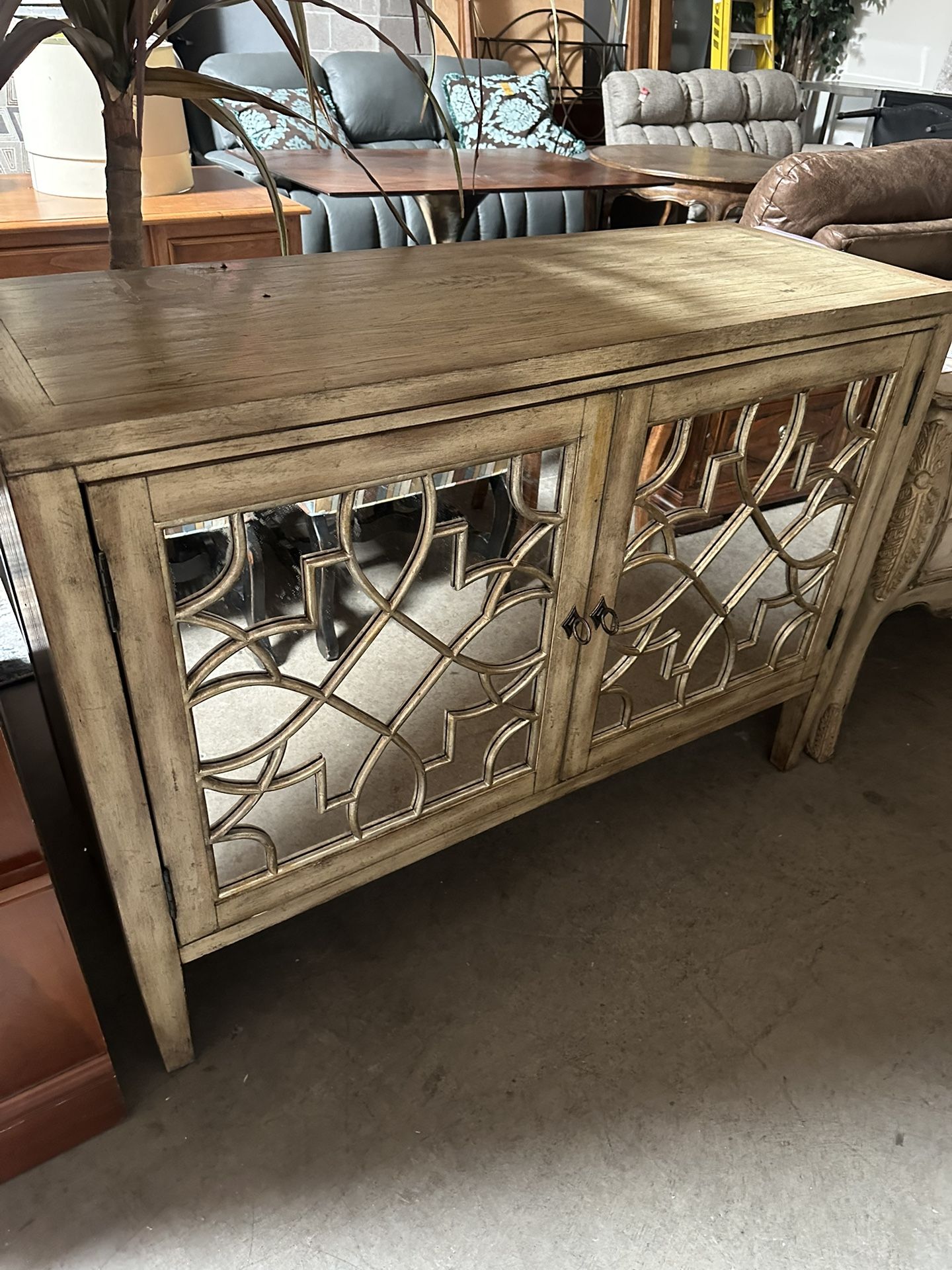 Hooker Furniture Mirrored Cabinet