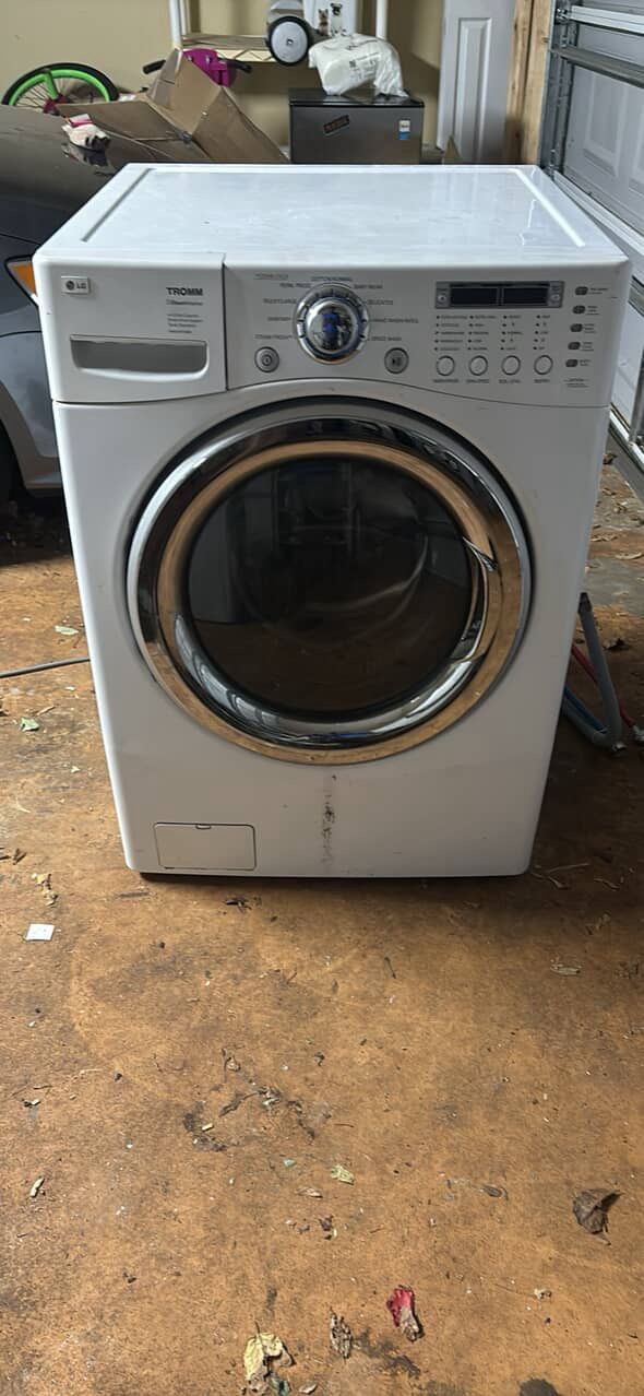 LG Tromm front-load washer and Dryer
