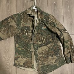 Polaris Realtree Button Up Jacket Vintage