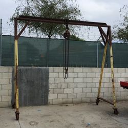 A-Frame Crane