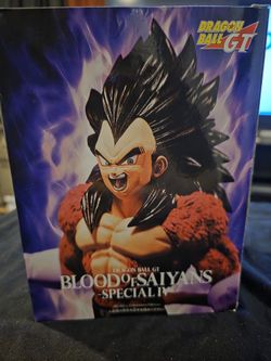 Dragon Ball GT SSJ4 Vegeta Blood of Saiyans -Special IV- Banpresto Figure NEW