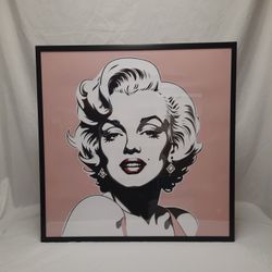 Majestic Marilyn Monroe 24x24 Framed Wall Art Poster Print