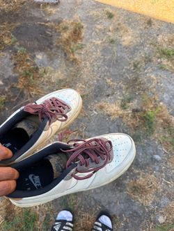 Cream Air Force 1’s