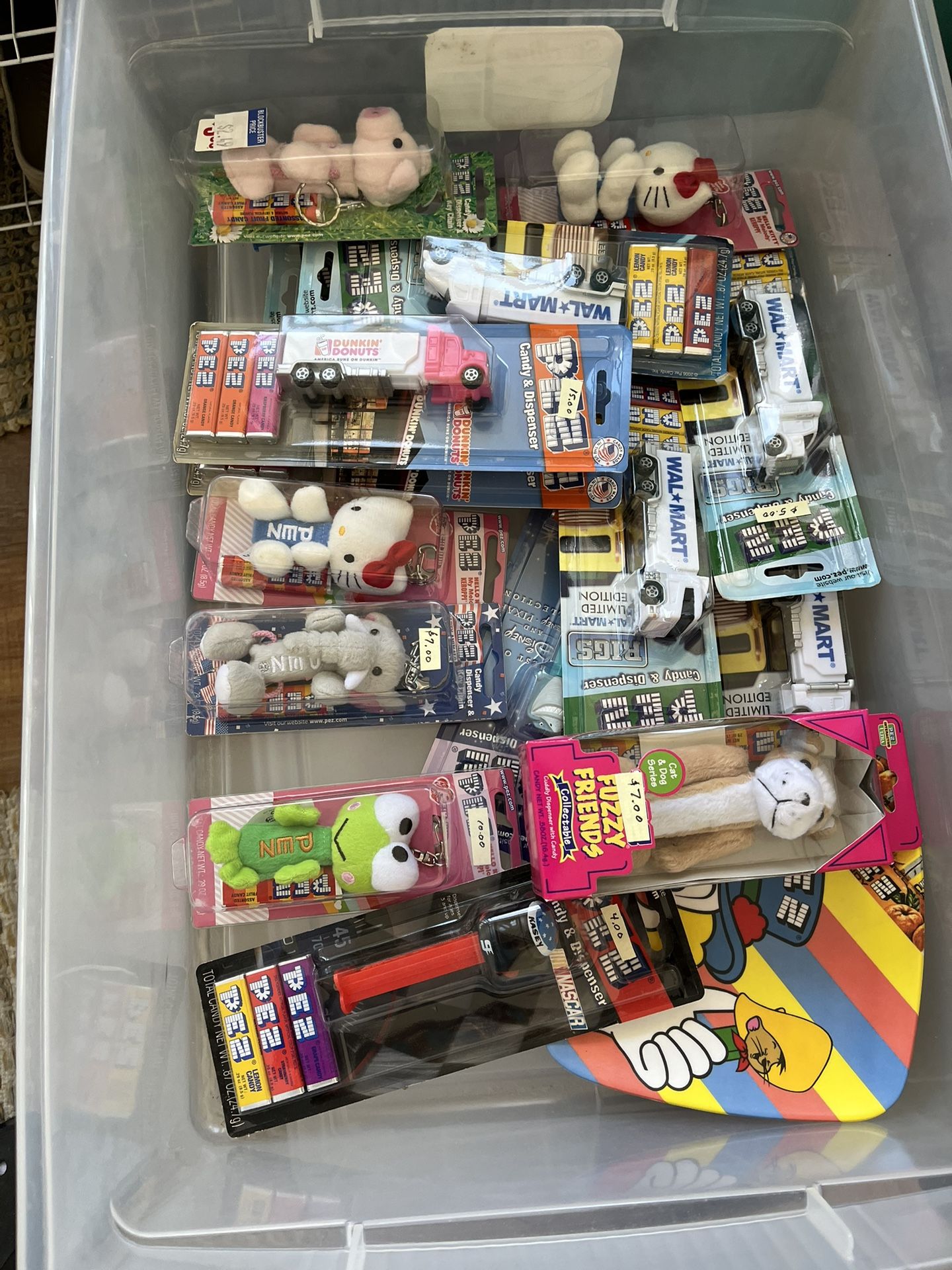 Retired PEZ Dispensers
