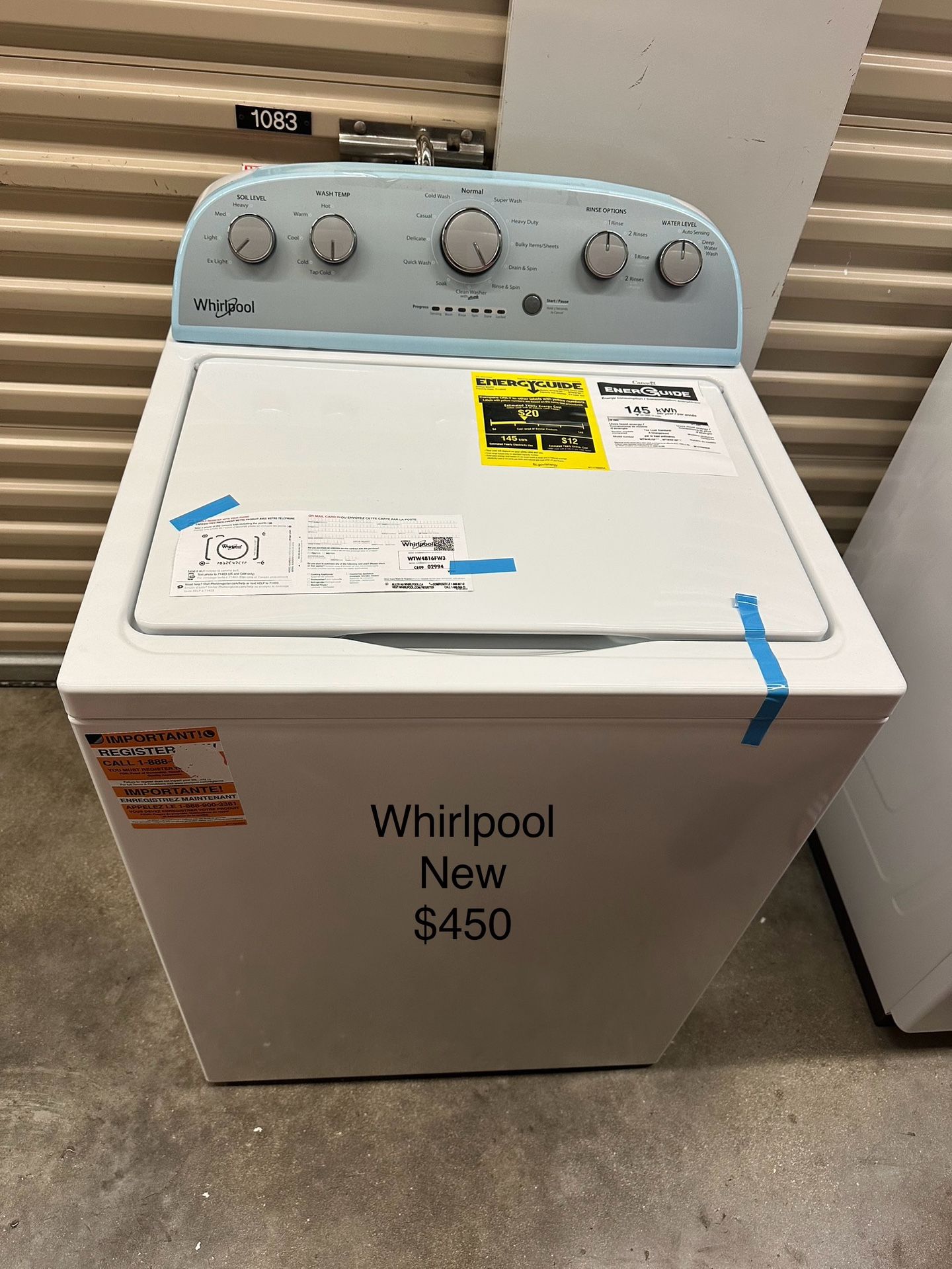 Whirlpool Washer