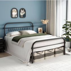Heavy Duty Metal Bed Frame