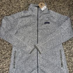 Women’s Patagonia Better Sweater Birch White Brand New Large