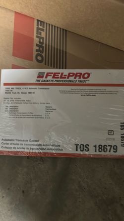 Transmission filter and gasket