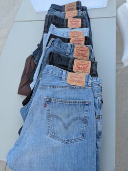 Levis Jeans 505 size 38 x 32
