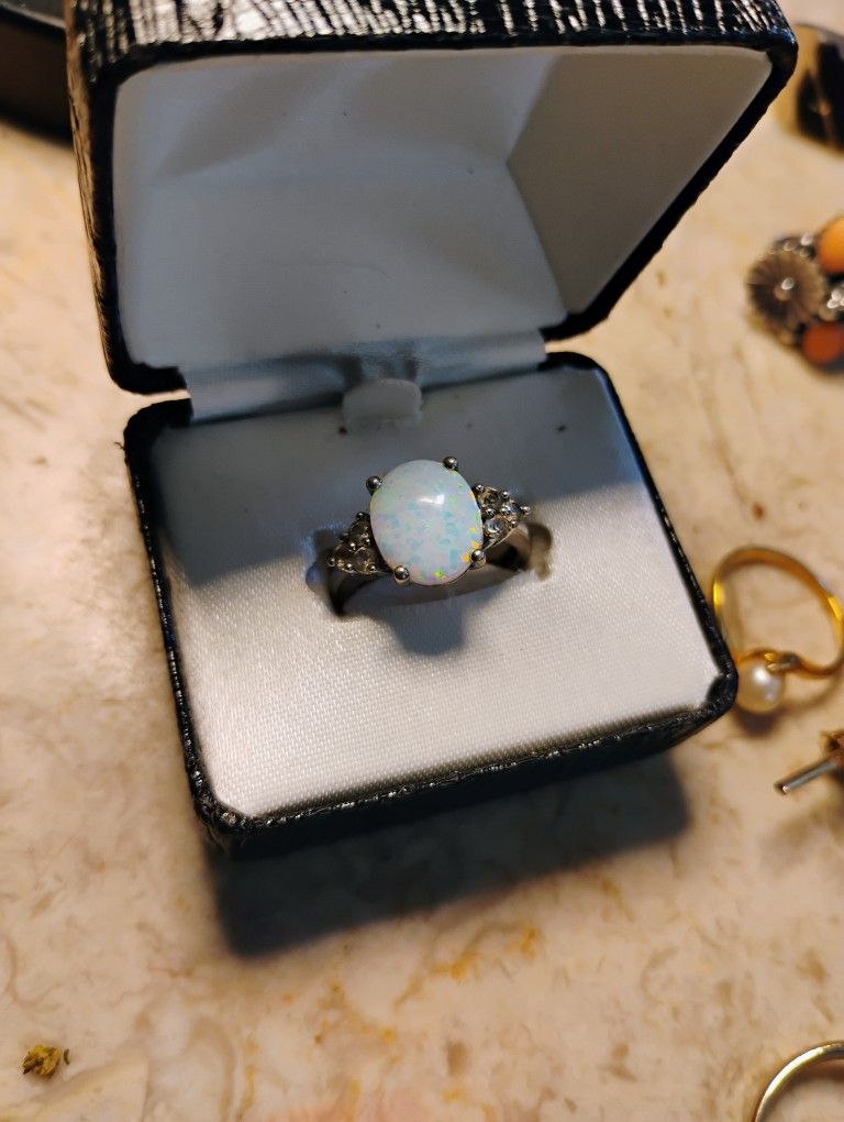 925 Opal Ring