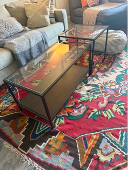 IKEA VITTSJO Nesting Coffee Tables