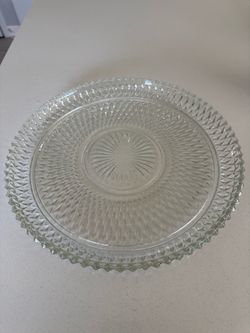 Vintage Indiana Glass serving platter