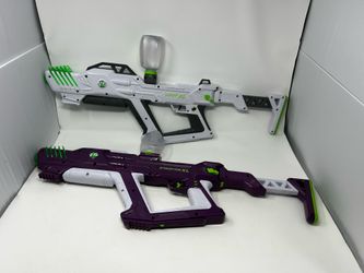 Laser X Surge XL & Starfire XL Laser Tag Blasters Set Of 2 Tested Working