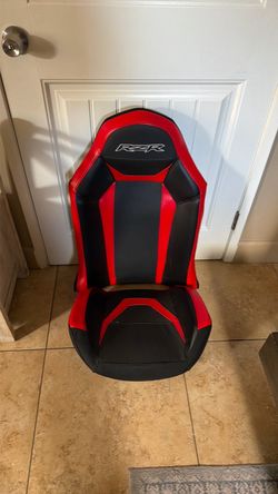 Polaris RZR UTV Seat Black and Red