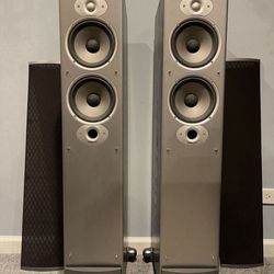 Pair Of Polk Audio Speakers