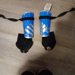 Adidas Soccer Shin Guards (Size For A Kid)