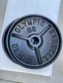 Olympic Weights 35 Pounds