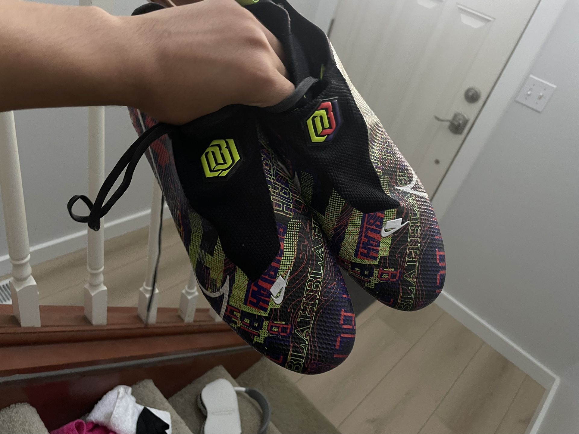 Nike Obj Vapor Edge Cleats Only Worn A Few Times