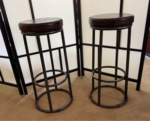 Heavy Rod Iron Bar Counter/Stools