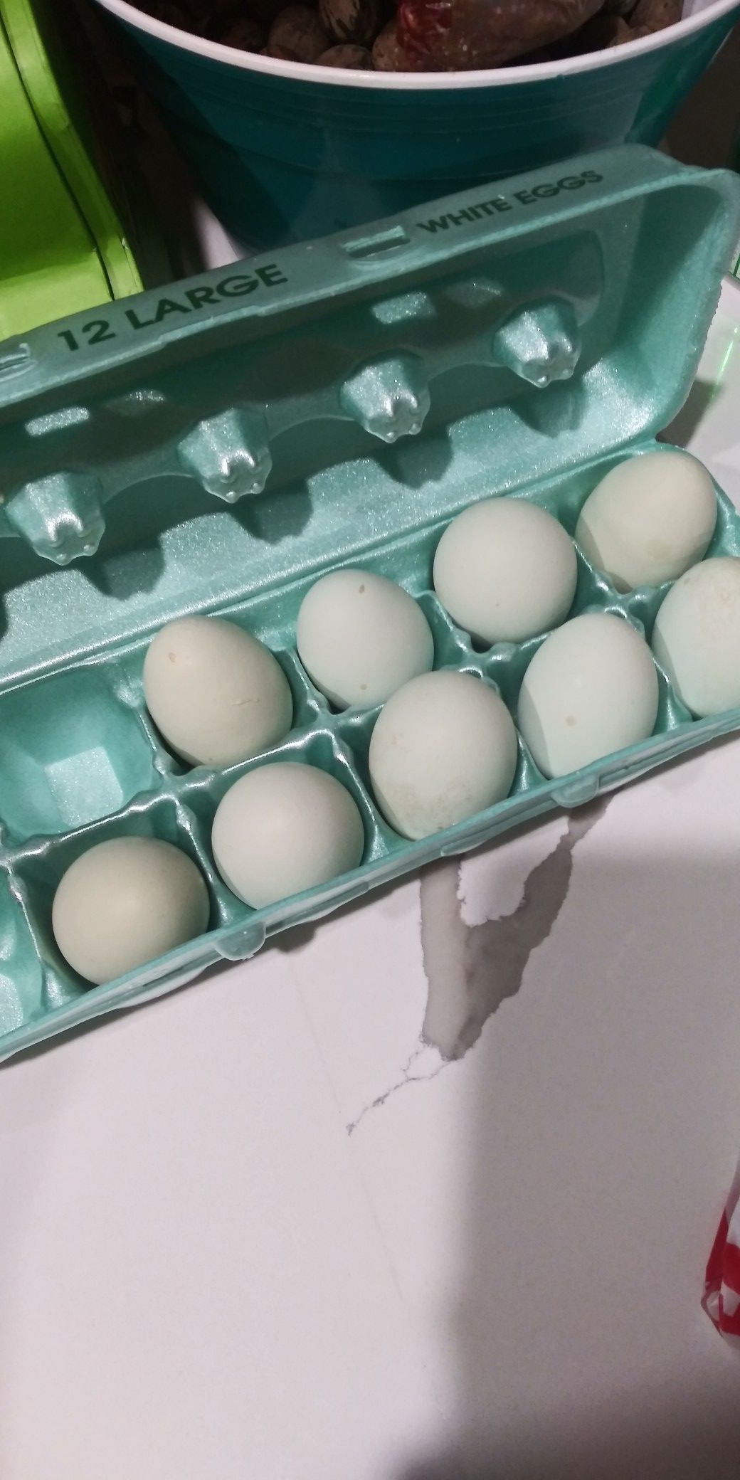 Fertilized chicken eggs