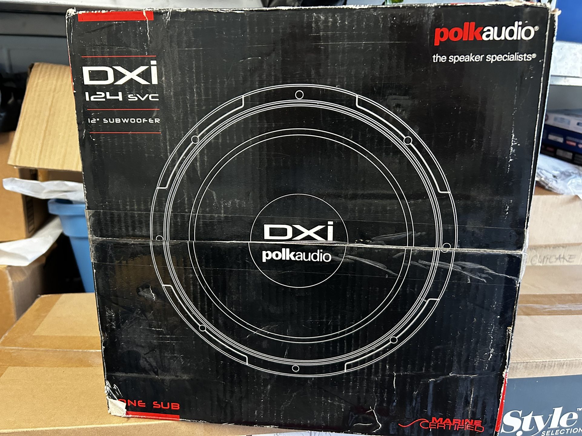 Polk 12 Inch Car Audio Subwoofer