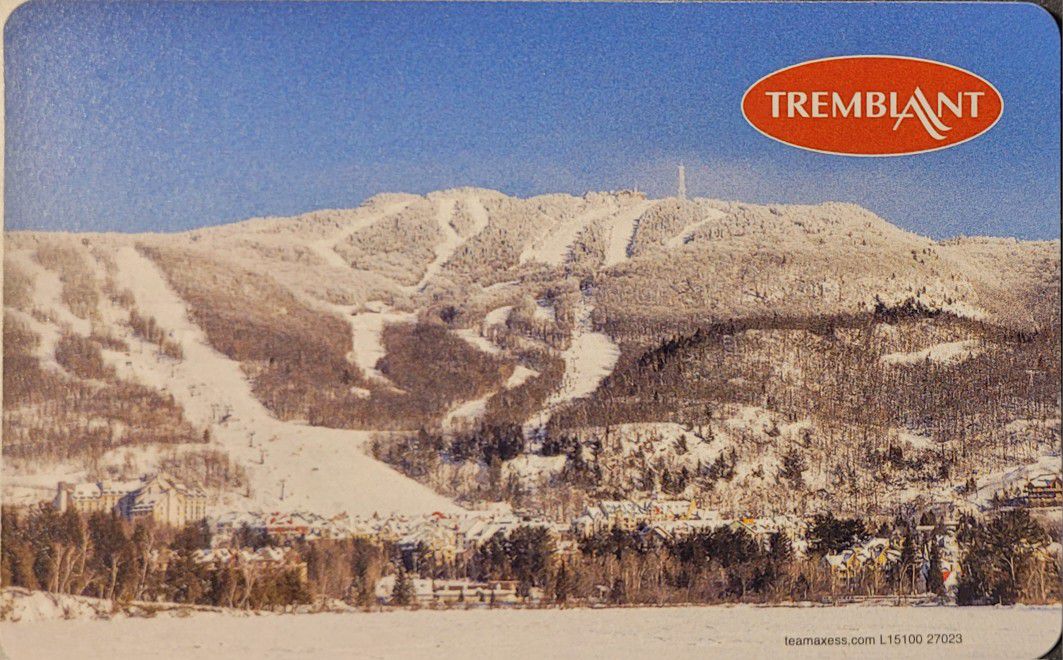 Mont Tremblant 2023-2024 Season ANY DAY Lift Ticket (RFID) 