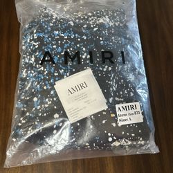 Amiri Paint Splatter Hoodie