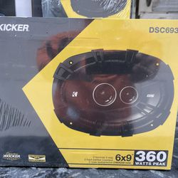 KICKER 6”X9” 3 Way Speaker DSC6930 