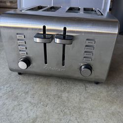Cuisinart 4-slice stainless steel toaster 