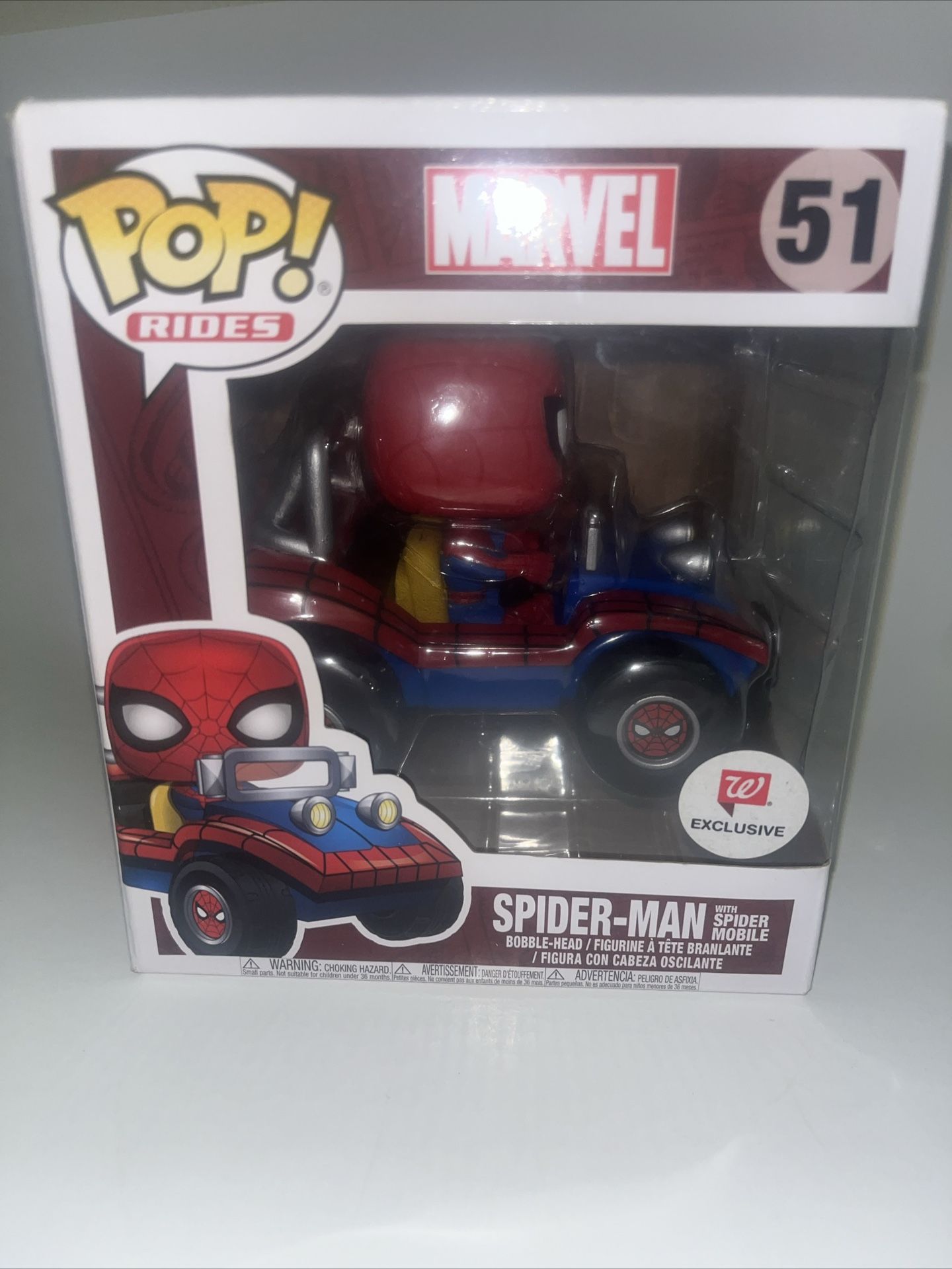 Funko Pop! Rides: Marvel - Spider-Man - (with Spidermobile) - Walgreens...