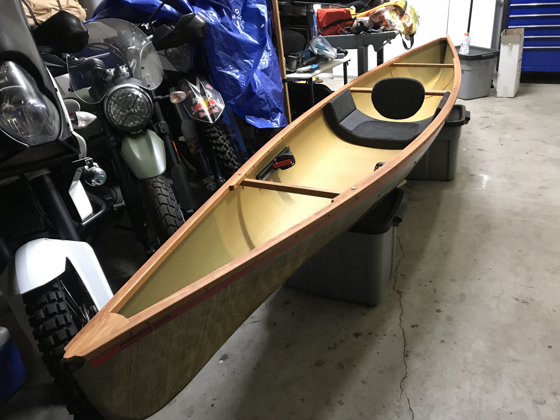 10’ Hornbeck Canoe- Practically brand new