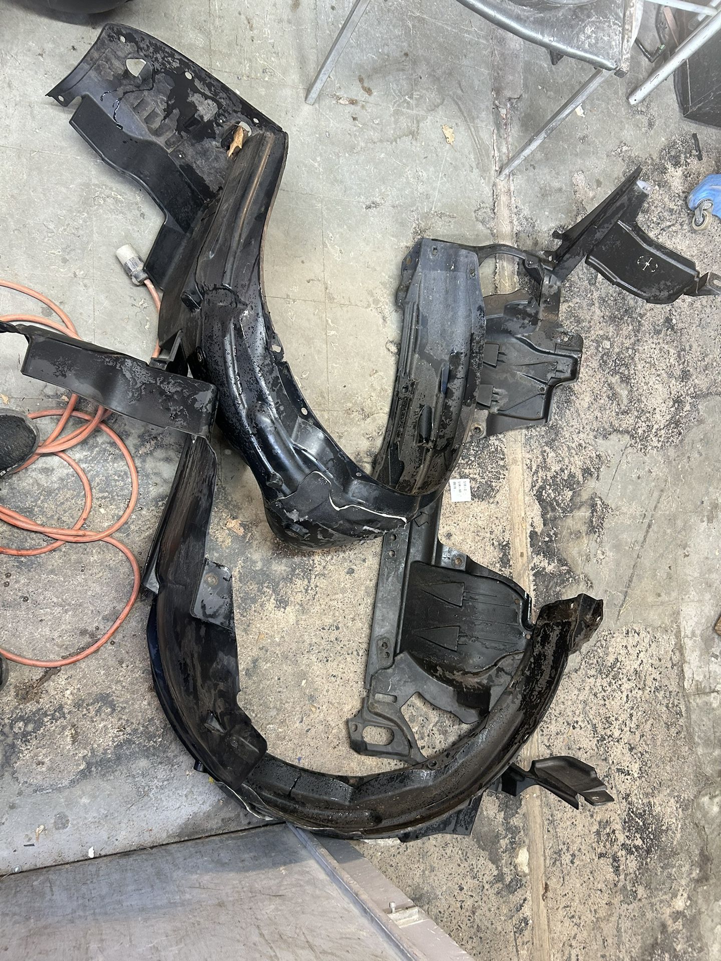 2008-2012 HONDA ACCORD FENDER LINERS & ENGINE SPLASH SHIELD