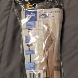 New Black Aluminum Canes
