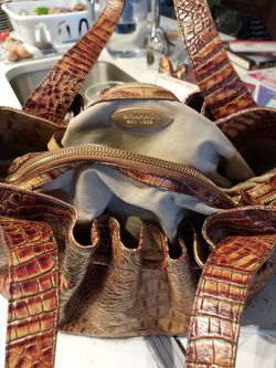 BRAHMIN FAIRHAVEN  MASS USA PURSE  GOOD CONDITION $75.00