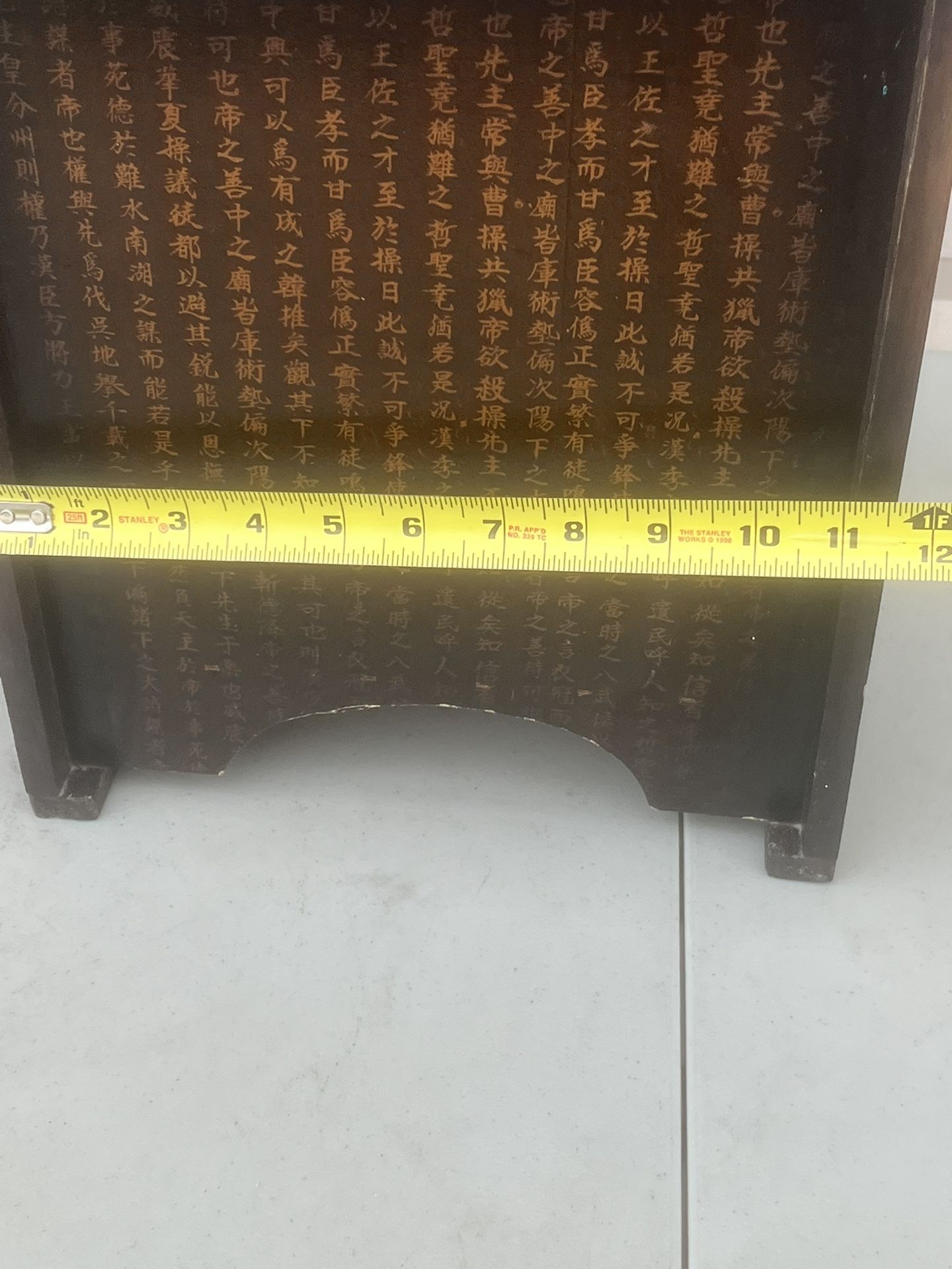 Asian Korea Wooden Brass Eleven Drawer Apothecary Chest/ Jewelry Trinket Box. Used in good condition with minor cosmetic blemishes. These blemishes ar