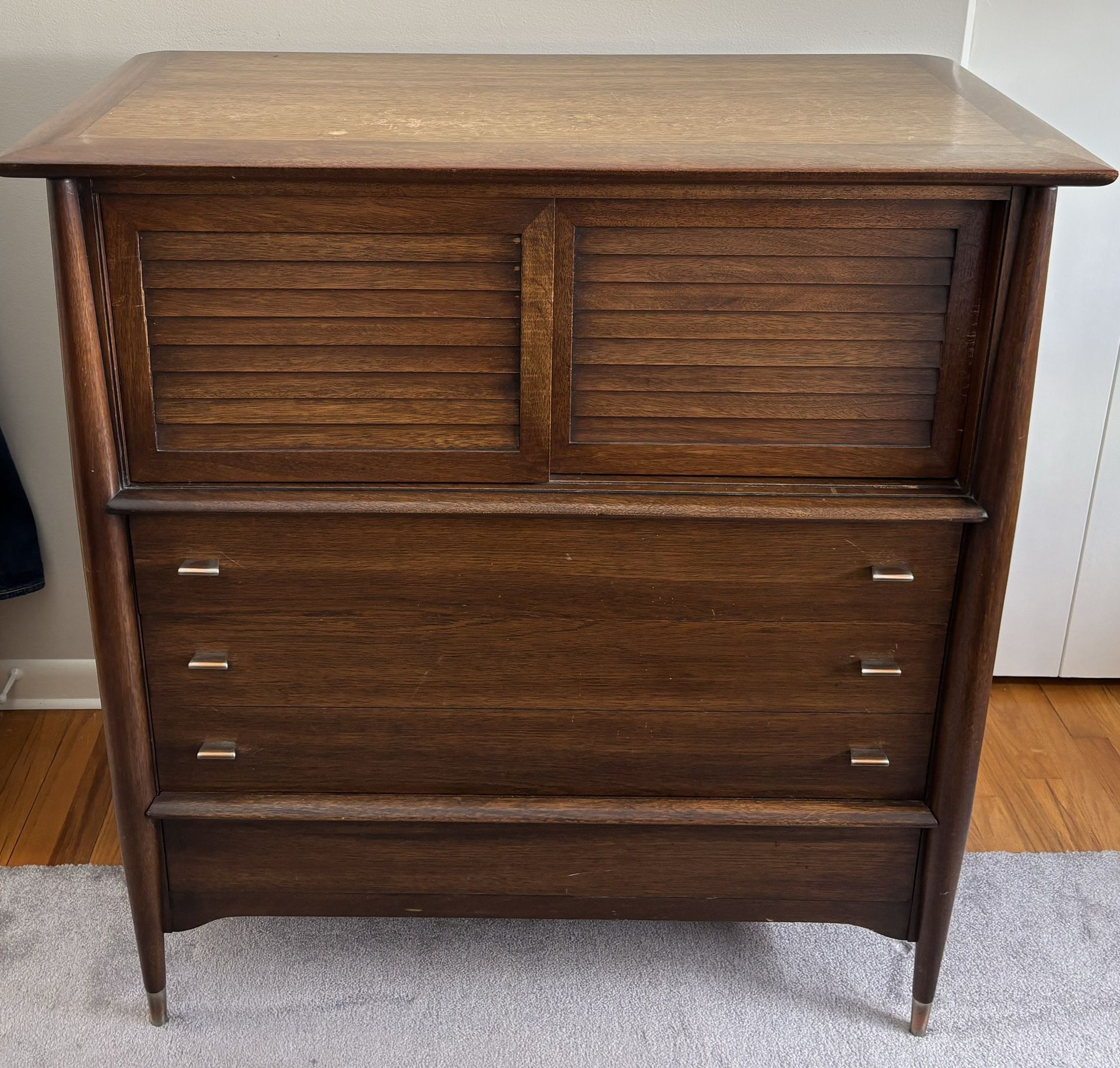 RWay Mid-Century 5 Drawer Dresser 