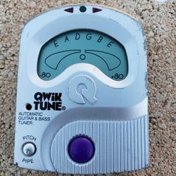 Price Slash! Qwik Tune Guitar And Bass Automatic Tuner