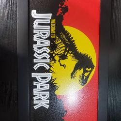 Framed Jurassic Park Wall Art