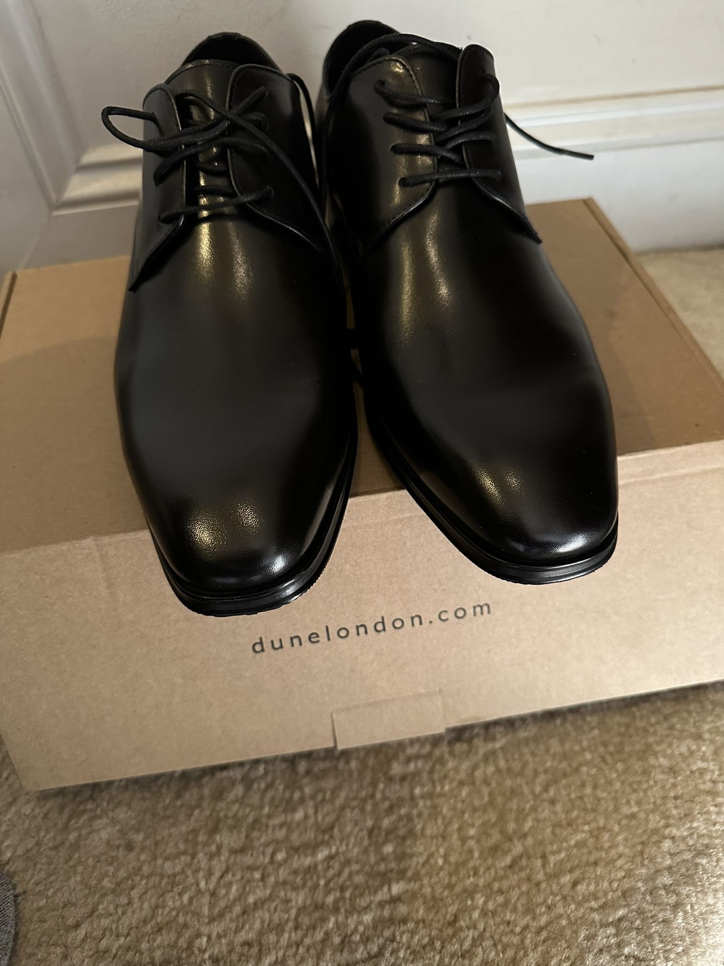 ***Dune London Black Dress Shoes Brand New Size 8 Men’s **$50 OBO***