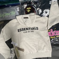 Essentials Hoodie Light Oatmeal 
