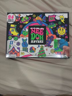 Nee Doh Advent Holiday Calendar 24 Days of Surprises