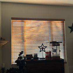 3 Natural Wood Blinds