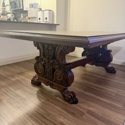 Beautiful Dining Table With 8 Chairs