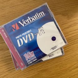 Verbatim Photo Printable DVD-R Sealed X3