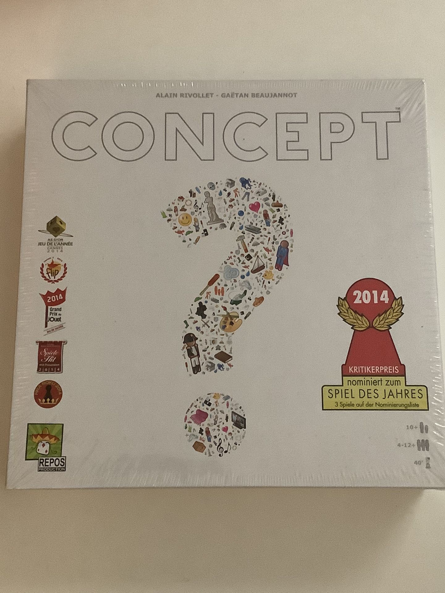 NEW SEALED Concept Board Game