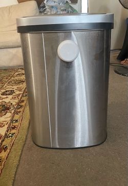 Automatic Motion Sensor Stainless Steel Trash Can