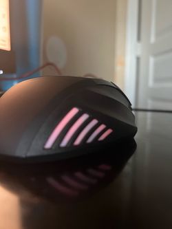 Black RGB Gaming Mouse