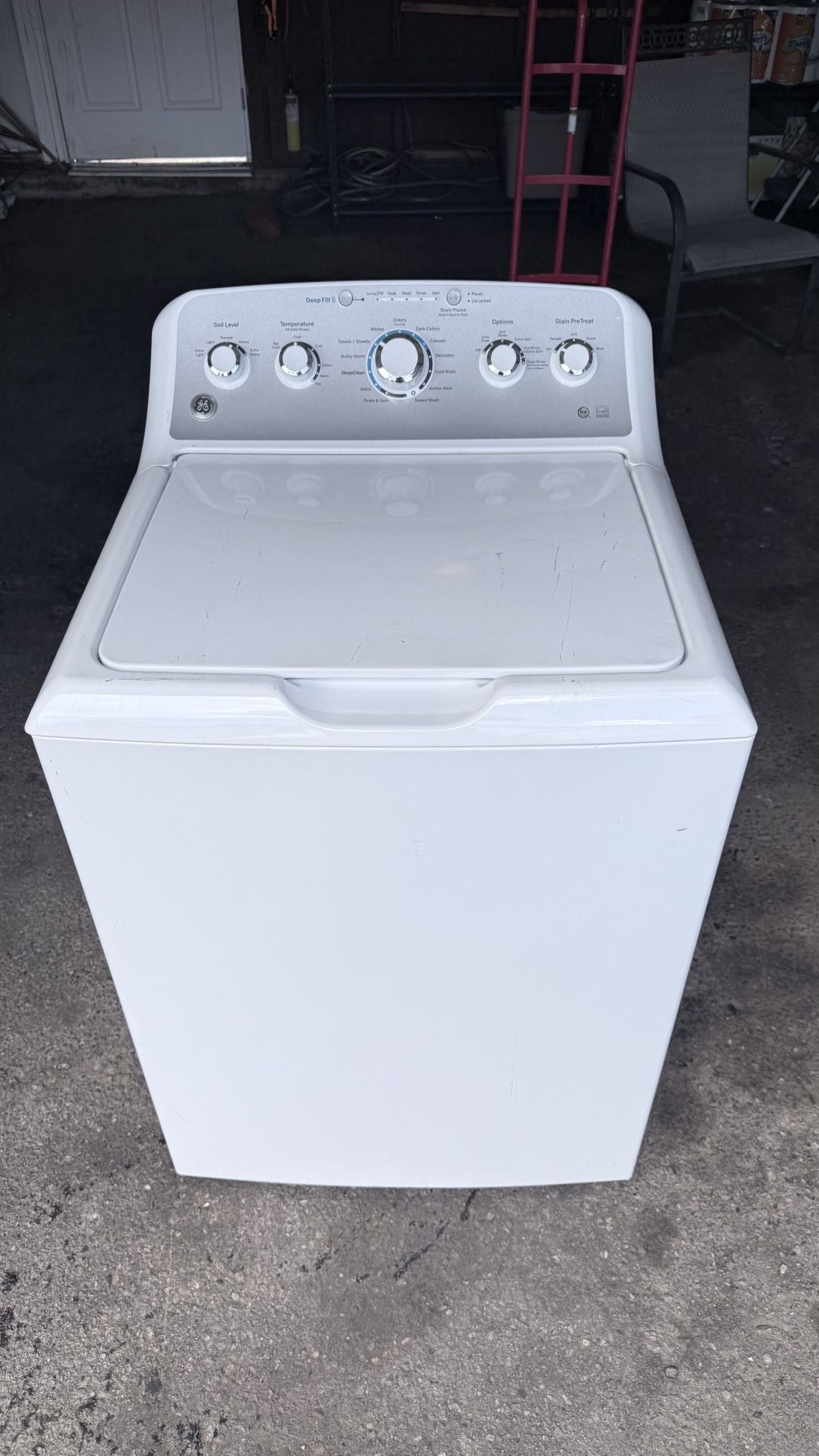 GE® ENERGY STAR® 4.6 cu. ft. Capacity Washer with Stainless Steel Basket