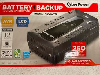 CyberPower UPS Battery and Surge Protector New in Box